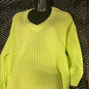 Pink Victoria Secret v neck sweater